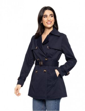 fashion γυναικεία demi καμπαρντίνα 51 101 019 Navy (2)