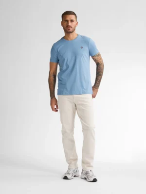 Essential t shirt με λαιμόκοψη Tsr002 Pale Blue