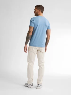 Essential t shirt με λαιμόκοψη Tsr002 Pale Blue (5)