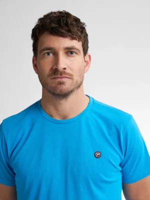 Essential t shirt με λαιμόκοψη Tsr0025044 Park Aqua (4)