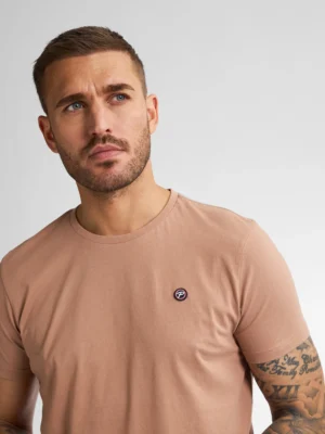 Essential t shirt με λαιμόκοψη Tsr0027143 Sandal Wood (3)