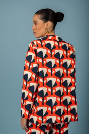 Oversize blazer 129 61096 Red