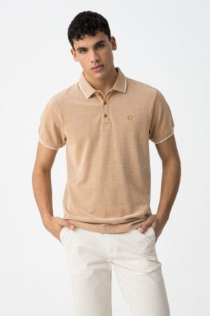 t shirt polo 10054107395 Amarelo (2)