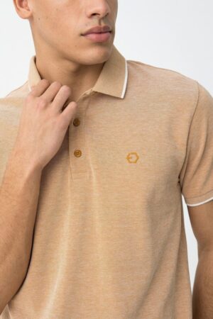 t shirt polo 10054107395 Amarelo