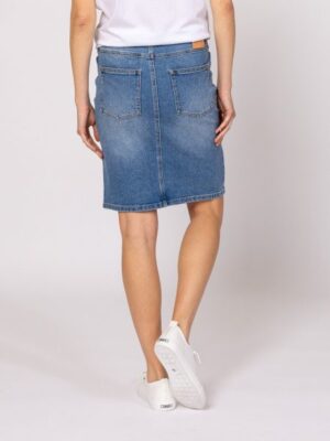 Γυναικεία jean φούστα NomtiT49006 L.t Blue Denim