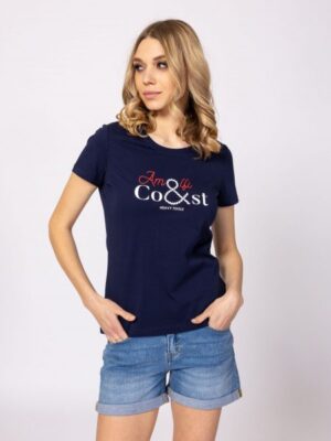 Γυναικείο t shirt MolkaT17039 Navy (2)