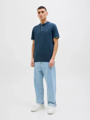 βαμβακερό μπλουζάκι polo 12199711 Oceanview (3)