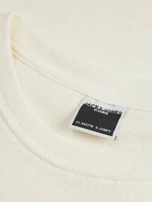 πλεκτό t shirt 12274578 Cloud Dancer (2)