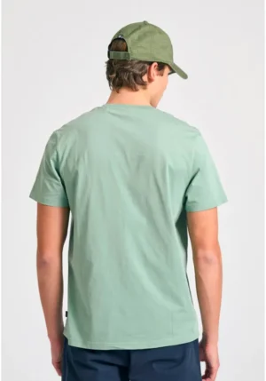 Essential t shirt με λαιμόκοψη FBM011 001 04 Sage Green (4)