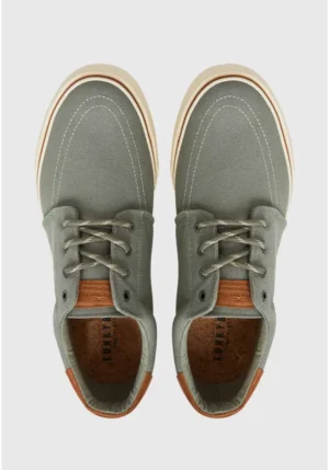 sneakers από καμβά FBM011 039 08 Sage Green (3)