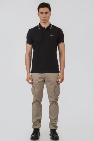 t shirt polo PS 3035 Black (2)