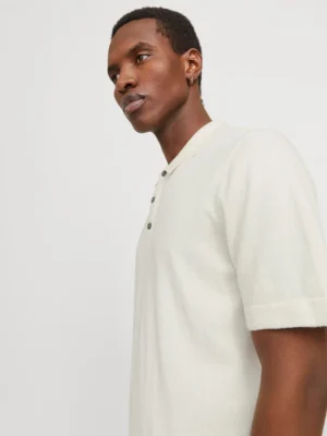t shirt polo πλεκτό 12268216 Cloud Dancer (5)