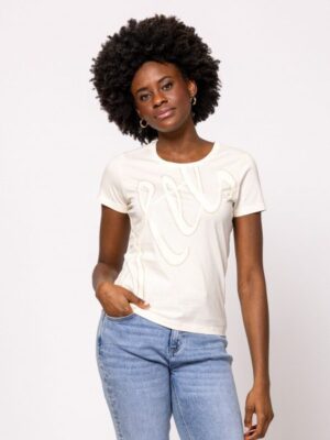 Γυναικείο T shirt MavylT17042 Ivory (4)