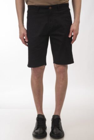 Essential βερμούδα chinos Msho 7019 Black (4)