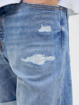 Regular fit jean βερμούδα 12269612 Blue Denim (4)