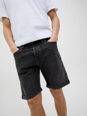 Regular fit jean βερμούδα 12269612Black Denim