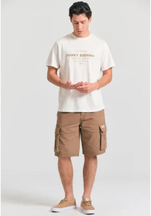 T shirt με embossed τύπωμα από οργανικό βαμβάκι FBM011 027 04 Off White (2)