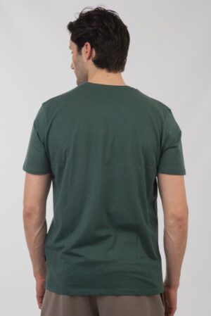 T shirt με κέντημα στο στήθος TS 9016 Moss Green (2)