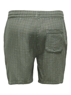 βερμούδα λινή 222031850 Dusty Olive (2)