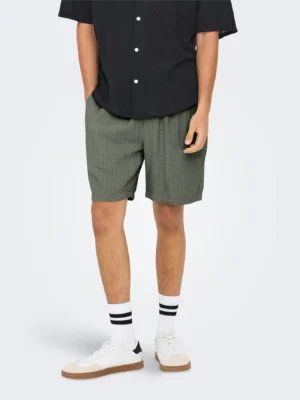 βερμούδα λινή 222031850 Dusty Olive (3)