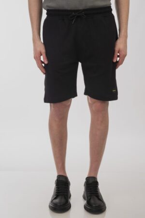 βερμούδα με ανάγλυφη πλέξη MS 6010 Black