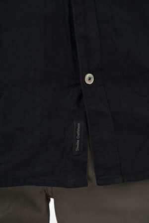 πουκάμισο λινό με μάο γιακά Gs 5083 Navy (3)