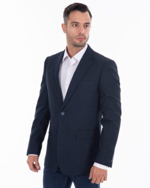 σακάκι με ανάγλυφη πλέξη 6030 Blue (4)