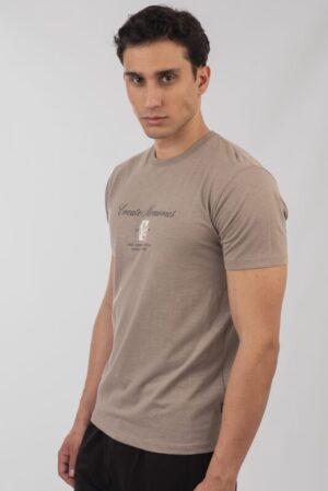 T shirt Flame με τύπωμα TS 9057 Digital Grey (3)