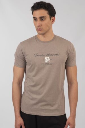 T shirt Flame με τύπωμα TS 9057 Digital Grey (4)