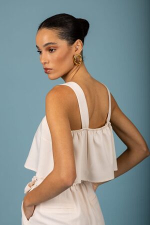 crop top Alessandro 129 71477 Ecru