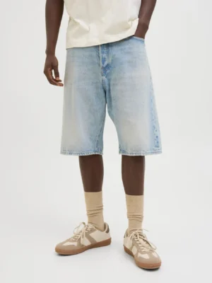 jean baggy fit βερμούδα 12272237 Blue Denim (4)