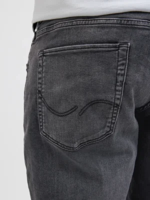 jean βερμούδα 12274054 Black (2)