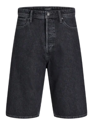 jean baggy fit βερμούδα 12278463 Black Denim
