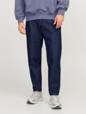 Παντελόνι jean με πιέτες 12261947 Blue Denim (4)