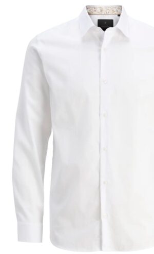 πουκάμισο με ανάγλυφη πλέξη 12273877 White.
