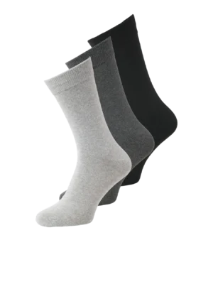 Ανδρικές κάλτσες 12275574 BlackD.K GreyL.T Grey