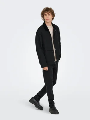 μπουφάν καμβάς 22034856 Black (2)