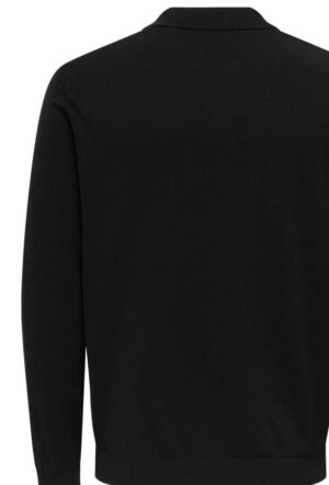 πλεκτό με γιακά 22033758 Black (2)