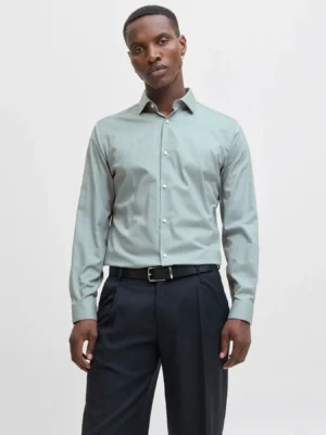 πουκάμισο slim fit 12227385 Gobin Blue (5)