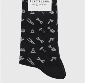 Ανδρικές Κάλτσες FBM012 067 10 Black (2)