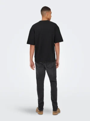 box fit t shirt 22031940 Black (3)