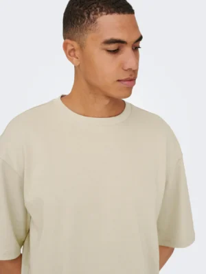 box fit t shirt 22031940 Silver Lining (4)