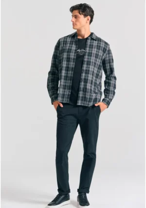 Chino Παντελόνι Comfort Stretch FBM012 001 02 Black (3)