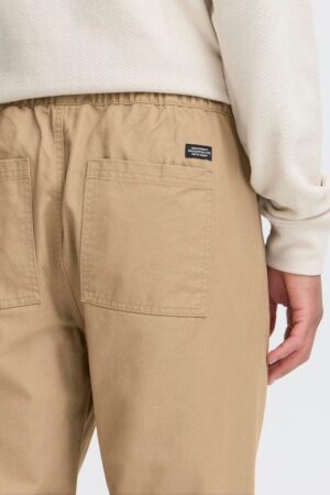 Comfort fit garment dyed chino παντελόνι 20718526171314 Beige (3)
