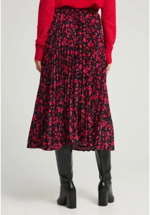 Γυναικεία Floral φούστα FBL012 125 14 Black (3)