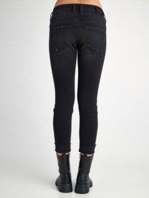 Γυναικείο Jean Παντελόνι Boyfriend Fit Cropped Irene 5 907.126.BLS.052 Black (3)