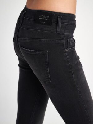 Γυναικείο Jean Παντελόνι Boyfriend Fit Cropped Irene 5 907.126.BLS.052 Black (5)