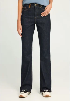 Γυναικείο jean παντελόνι flare fit FBL012 173 02 D.K Blue