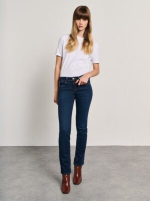 Γυναικείο Jean Παντελόνι Regular Fit Monica 5 991.647.B1.054 D.K Blue
