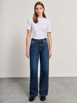 Γυναικείο Jean Παντελόνι Wide Leg Fit Zoe 5 977.399.B1.054 Blue